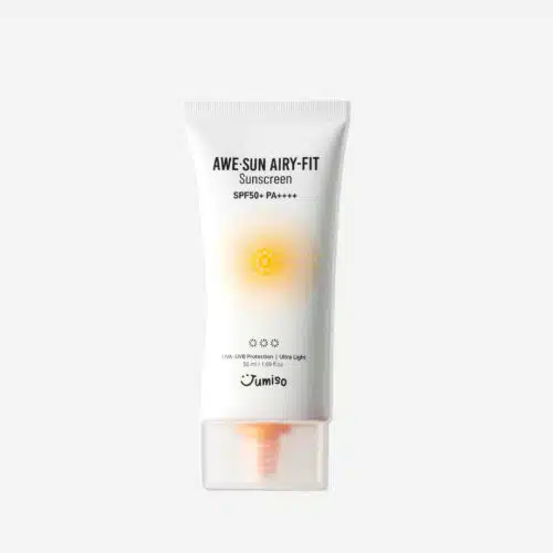 Jumiso airy sunscreen tube