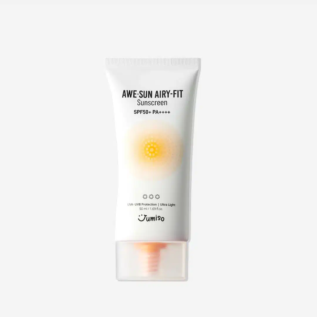 Jumiso Awesun Airy Fit Sunscreen SPF 50+ PA++++ 50ml Jumiso airy sunscreen tube