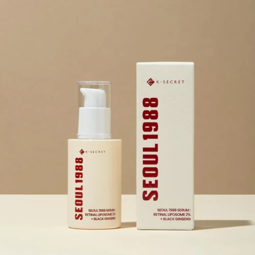 K-SECRET retinal ginseng serum bottle