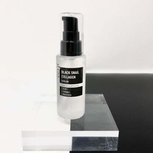 Coxir Snail Collagen Serum bottle with firming formula