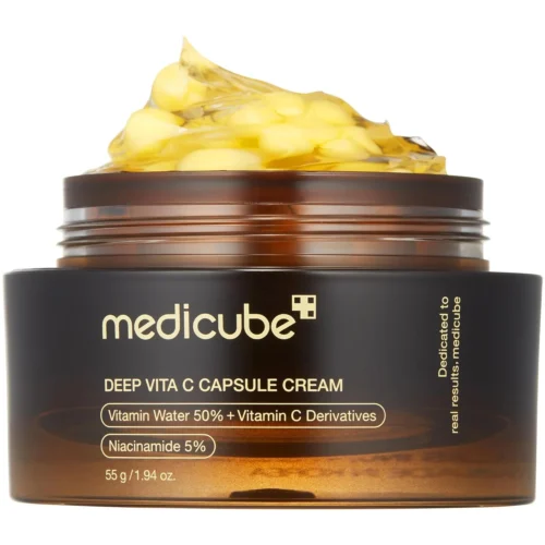 Medicube vitamin C capsule cream jar