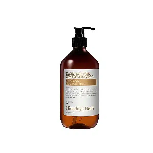Nard Hair Loss Control Shampoo Aroma Herb 500ml Nard herbal anti-hair loss shampoo bottle