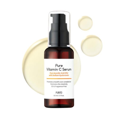 Purito Vitamin C Serum bottle with brightening formula