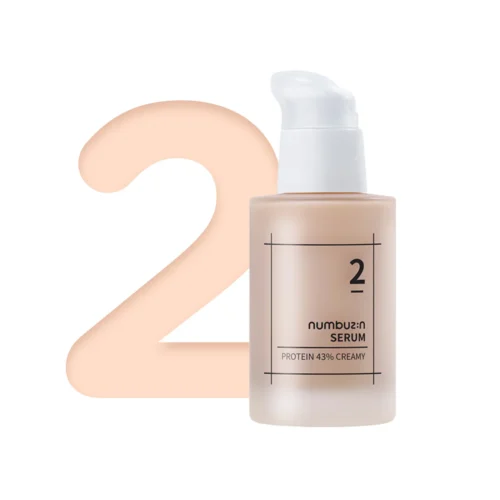 Numbuzin creamy serum bottle
