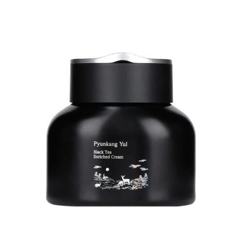 Pyunkang Yul black tea anti-aging cream jar