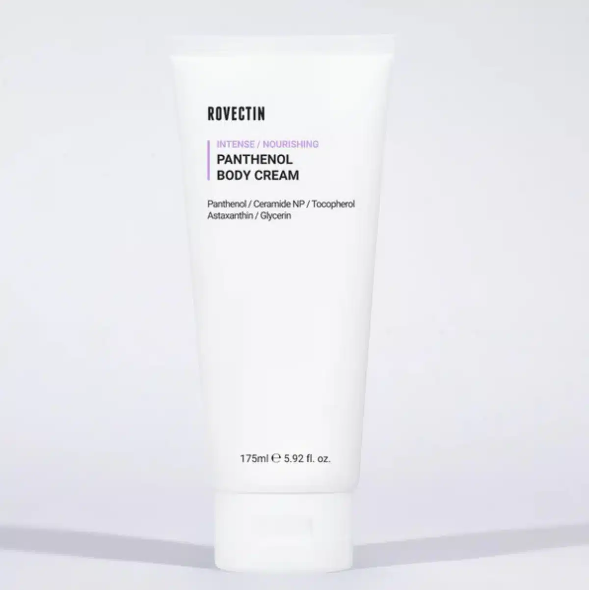 Rovectin Intense Nourishing Panthenol Body Cream 175ml Rovectin panthenol body cream tube
