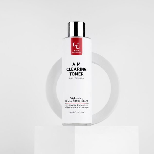 W.Skin anti-melasma toner bottle