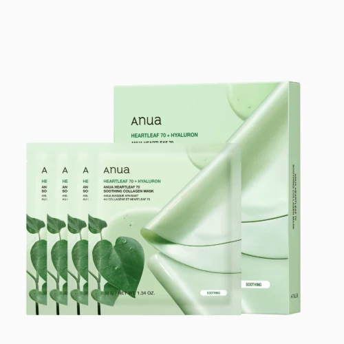 Anua heartleaf collagen hydrogel mask