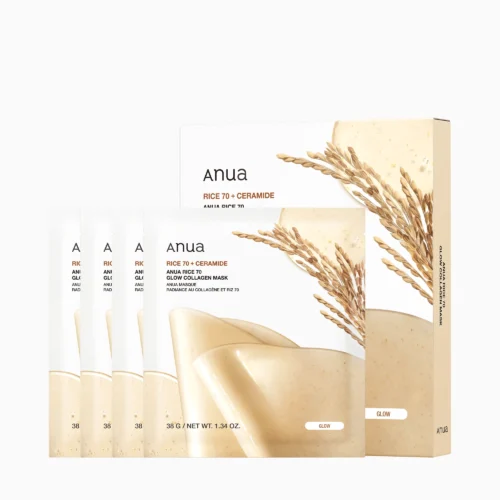 Anua rice collagen hydrogel mask