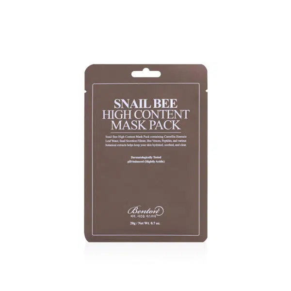 Benton snail bee sheet mask