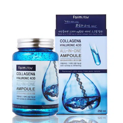 Farm Stay collagen ampoule jar
