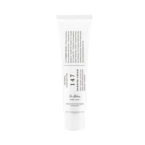 Dr. Althea pastel blue barrier cream jar