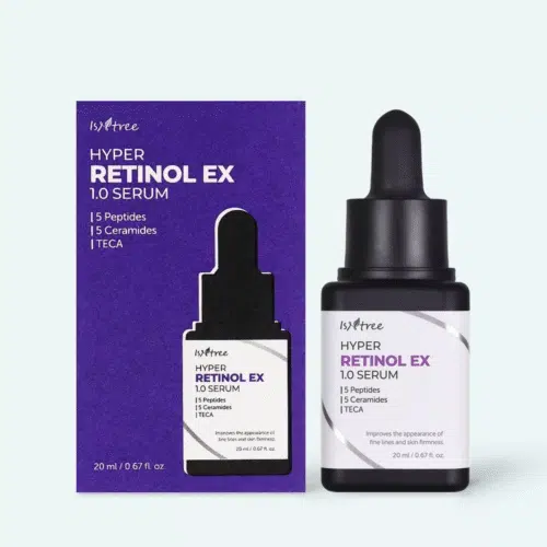 Isntree retinol serum bottle