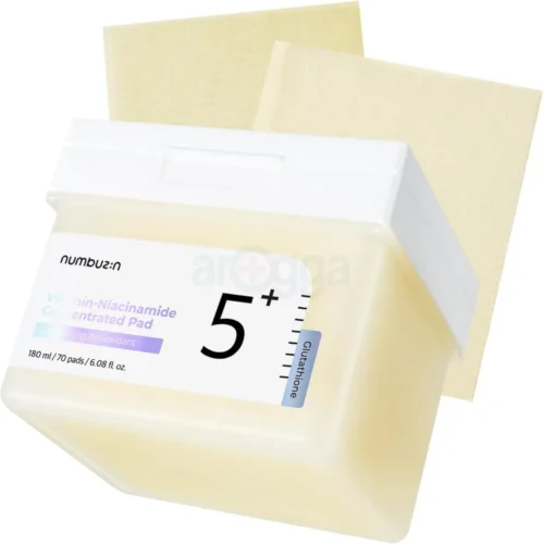 Numbuzin brightening toner pads jar