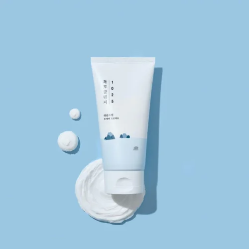Round Lab Dokdo foam cleanser tube