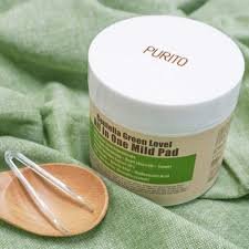 Purito Centella Mild Pad container with 70 toner pads