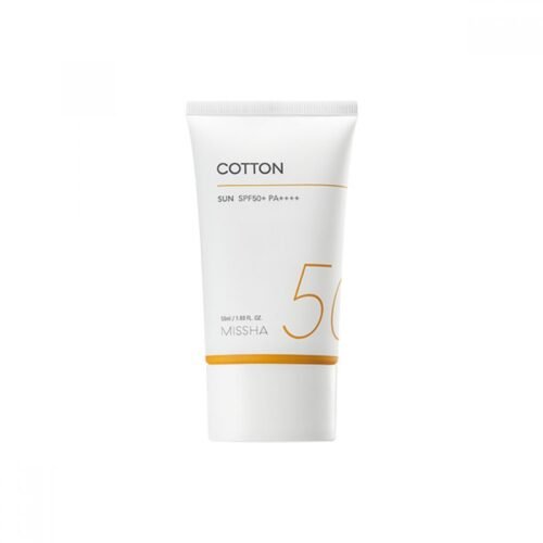 Missha cotton sun sunscreen tube