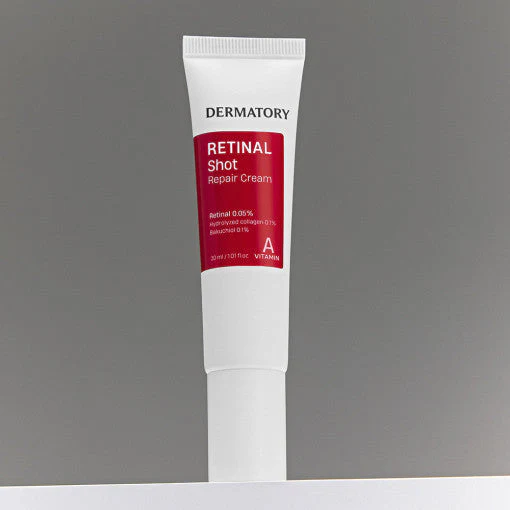 Dermatory Retinal Shot Firming & Repair Cream 30ml Dermatory retinal cream tube