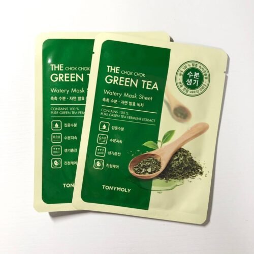 TONYMOLY green tea sheet mask packet