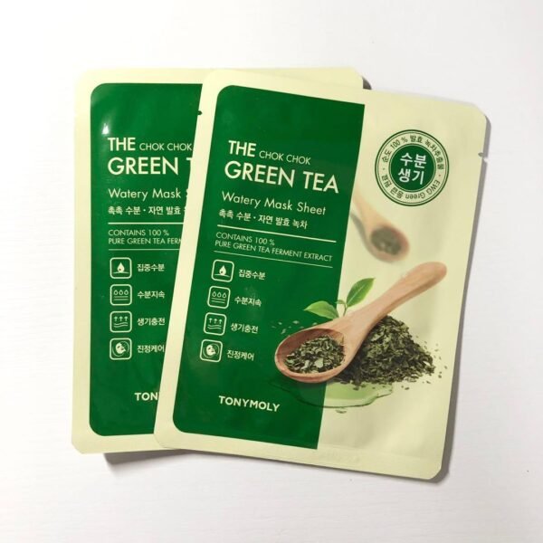 TONYMOLY green tea sheet mask packet